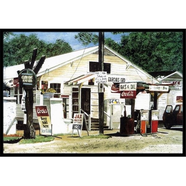 Carolines Treasures Carolines Treasures 8130MAT 18 x 27 in. Garcias Grocery Indoor & Outdoor Doormat 8130MAT - main